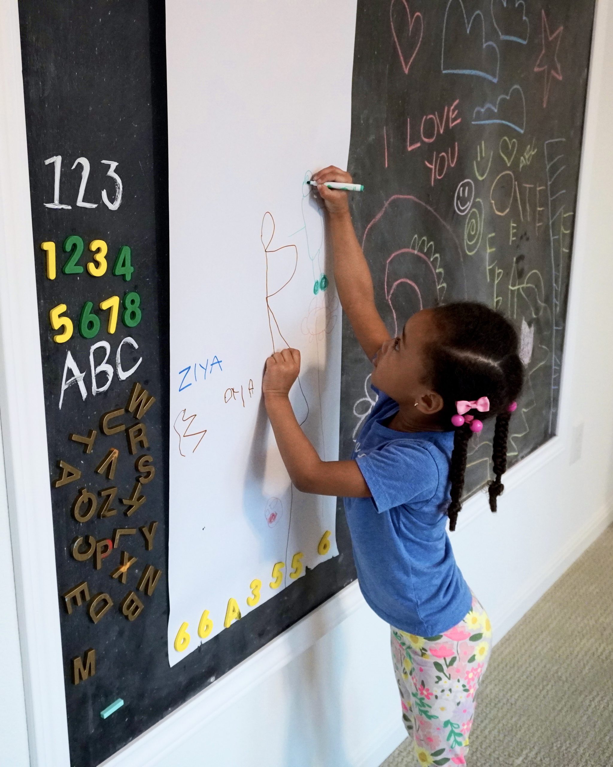 Make A DIY Magnetic Chalkboard 