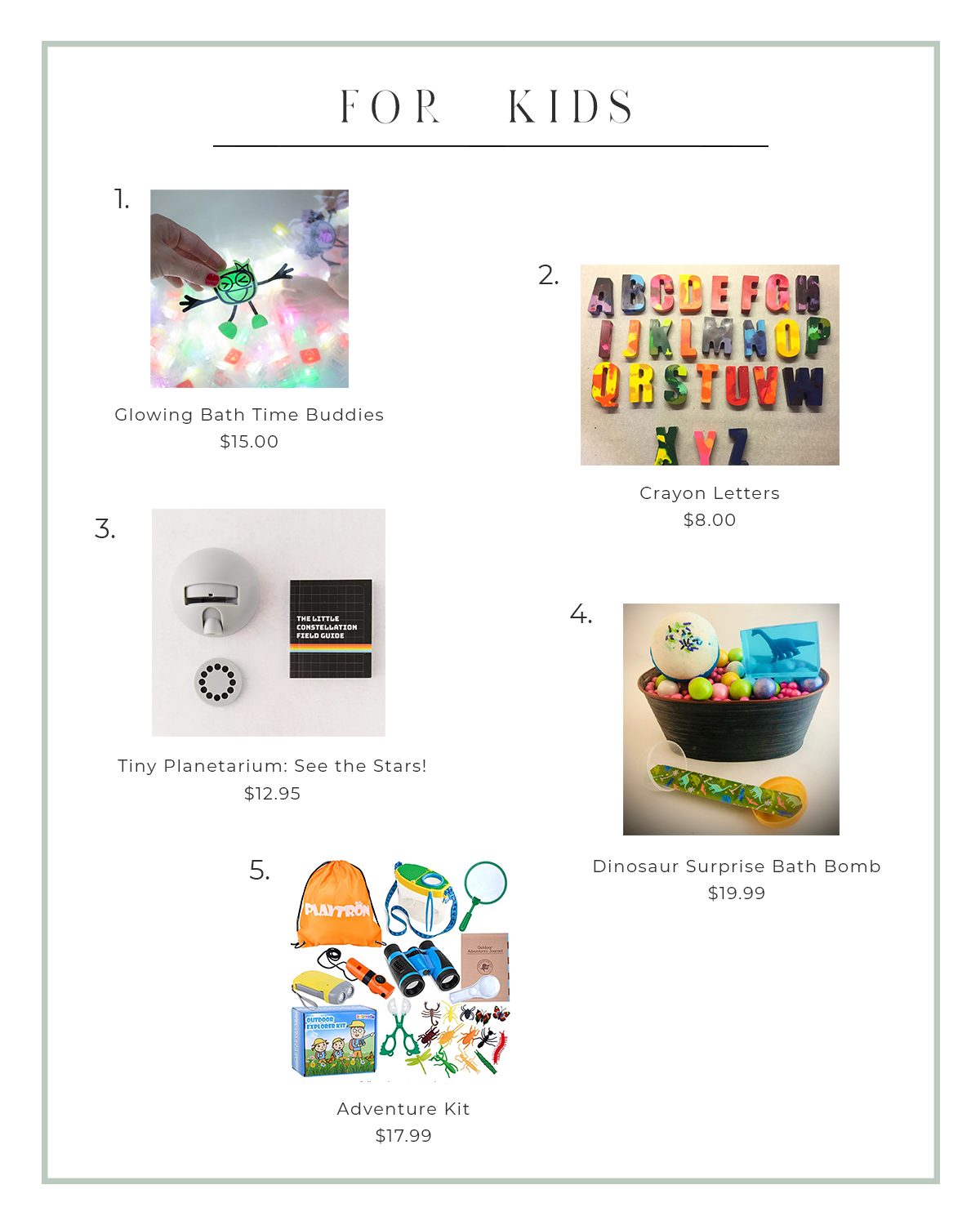 Unique Christmas Gifts Under 25